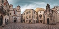 Montenegro Kotor Old Town Panoramic view Royalty Free Stock Photo