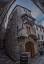 Montenegro kotor old town stone houses