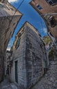 Montenegro kotor old town streets