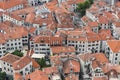Montenegro Kotor Rooftops from above Royalty Free Stock Photo