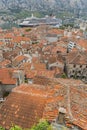Montenegro Kotor Rooftops Royalty Free Stock Photo
