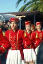 Montenegro, Kumbor - 02/06/2016: Majorettes city of Herceg Novi.