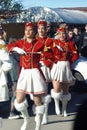 Montenegro, Kumbor - 02/06/2016: Speech majorettes Herceg Novi.