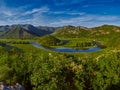 Montenegro Majestic Landscape - Rijeka Crnojevica river bending