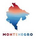 Montenegro map.