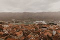 Montenegro. Old city Kotor. Red roofs - Image