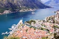 Montenegro - old medieval Mediterranean town Kotor Royalty Free Stock Photo