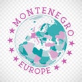 Montenegro round logo.