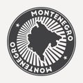 Montenegro round logo.