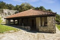 Montenegro. Skadar Lake. It is f small monastery on the island. There`s only one monk and novice.