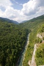 Montenegro. Tara river canyon Royalty Free Stock Photo