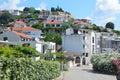 Montenegro, Ulcinj old town in summer