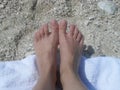 Montenegro - Ulcinj - summer mood and foot details