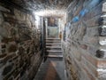 Undergroud wine cellar in Montepulciano, Tuscany, Italy Royalty Free Stock Photo