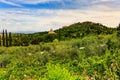 Montepulciano in the region of Siena in Italy Royalty Free Stock Photo