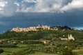 MONTEPULCIANO, TUSCANY/ITALY - MAY 19 : San Biagio church and Mo