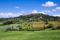 MONTEPULCIANO, TUSCANY/ITALY - MAY 17 : View of San Biagio church and Montepulciano on May 17, 2013