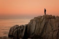 Monterey California, Lovers Point sunset