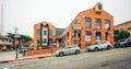 Historic Cannery Row in downtown Monterey city, California, Street view