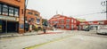 Historic Cannery Row in downtown Monterey city, California, Street view