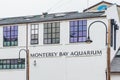 Monterey Bay Aquarium, located at the ocean`s edge on historic Cannery Row Royalty Free Stock Photo