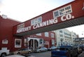 Famous red wooden building of Monterey Canning Company at Cannery Row, California