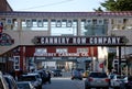 Street of Monterey with buildings of Cannery Row Company, California