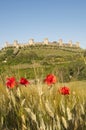 Monteriggioni countryside, Tuscany Italy Royalty Free Stock Photo