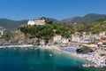 Monterosso al Mare, Cinque Terre, Italy on a summer day Royalty Free Stock Photo