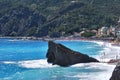 Monterosso beach Royalty Free Stock Photo
