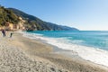 Monterosso beach in winter