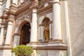 Monterrey, Macroplaza, Metropolitan Cathedral Catedral Metropolitana de Monterrey Royalty Free Stock Photo