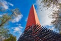 Monterrey, Mexico-11 December, 2018: Monterrey, Macroplaza, Landmark Tower of Commerce Monument Faro Del Comercio Royalty Free Stock Photo