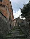 Montesarchio - Alley of the ancient core Royalty Free Stock Photo