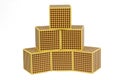 Montessori Golden Beads - 1000 cube