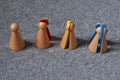 Montessori wooden fractions material