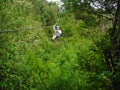 Monteverde/Costa Rica - Jan.12.15 - ziplining on top of trees