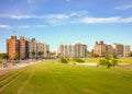 Montevideo Cityscape at Summer Time