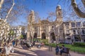 Montevideo - July 02, 2017: Center of the city of Montevideo, Uruguay