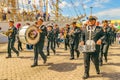 Naval Military Band Parade, Montevideo, Uruguay Royalty Free Stock Photo