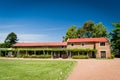 MONTEVIDEO, URUGUAY - Dezember 24, 2016:  Famous Bodega Bouza, winery of fine wines from uruguay Royalty Free Stock Photo