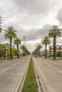 Boulevar Highway, Montevideo, Uruguay Royalty Free Stock Photo