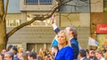 Uruguayan President at Assumption Parade, Montevideo, Uruguay