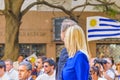 Uruguayan President at Assumption Parade, Montevideo, Uruguay