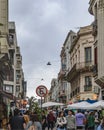 Montevideo historic center street