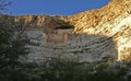 Montezuma Castle National Monument - cliff dwelling Indian ruins in Campe Verde Royalty Free Stock Photo