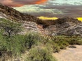 Montezuma Castle National Monument Arizona Royalty Free Stock Photo