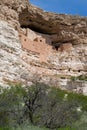 Montezuma Castle and Well Royalty Free Stock Photo
