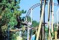 Montezuma`s Revenge Roller Coaster At Knotts Berry Farm Royalty Free Stock Photo