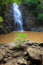 Montezuma waterfall in Costa Rica